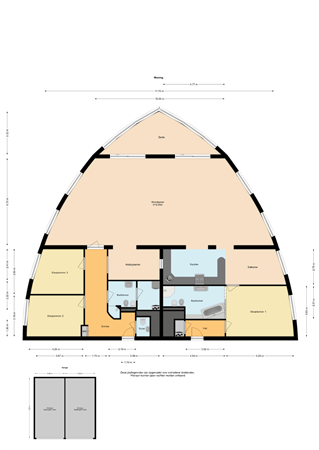 Floorplan - Peter van Anrooylaan 241, 3144 LG Maassluis
